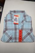*Jachs Girlfriend Short Sleeve Checked Shirt Size: M