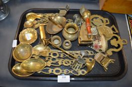 Decorative Brassware, Love Spoons, etc.