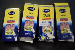 3x Scholl Veruca & Wart Treatment Pens
