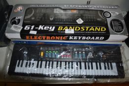 Three Electric Keyboards