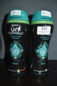 2x 194g of Lenor Unstoppables in Wash Scent Boosters