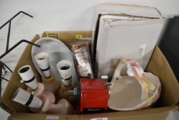 Velos 666 Pencil Sharpener, The Complete Works of Shakespeare, Table Lamps, etc.