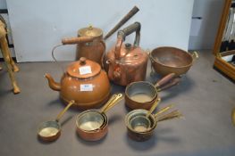 Copper Kettles etc.