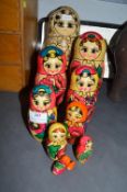 Set of Russian Matryoshka Dolls