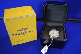 Breitling Automatic Chronograph Wristwatch (requires attention)