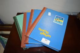 Four Stamp Albums