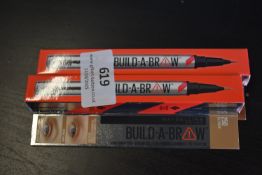2x Maybellene Build a Brow Pens Mixed Colours