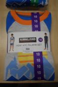 Kid’s 4pc Pyjama Set Size: 10 years