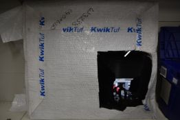 *Four Black Glass Splashback 640x680