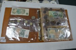 Album of Coins and Banknotes 1700’s Onwards