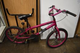 Reflex Pink BMX Style Bicycle