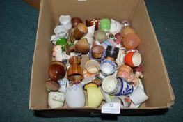 Assorted Egg Cups, etc.