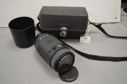 Sigma DL Zoom 75-300mm 1:4-5.6 Lens with Case