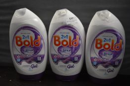 3x 388ml of Bold 2-in-1 Lavender & Camomile