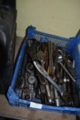 Large Quantity of Assorted Tools Including Assortment of Sockets