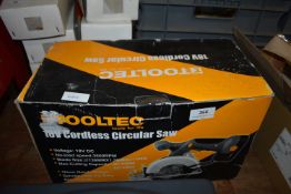 Tooltec Cordless Circular Saw