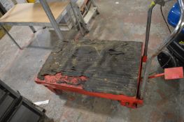 Pump Up Platform Trolley