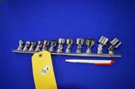 Snap-On Swivel Socket Set 5/16” to 1”