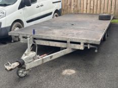 18ft Tri Axle Flat Trailer