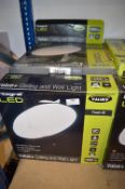 *Five Integral LED Ceiling & Wall Lights