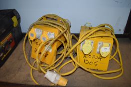 Two 110v Splitter Box