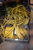*Quantity of Assorted 110v Extension Cables and Reel