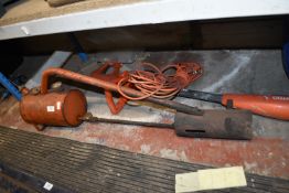 Single Burner and Flymo Mixer