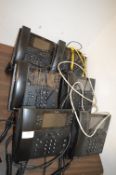 *Six Assorted Poly WX450 VOIP Telephones