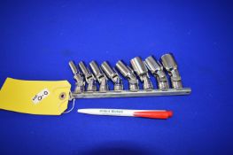 Snap-On Swivel Socket Set 5/16” to 3/4”
