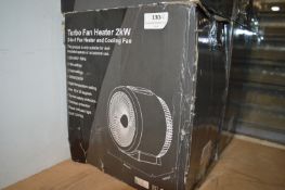 *Two Turbo Fan Heaters