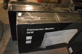 *Two Electric Convector Heaters