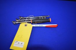 Two Snap-On and One Bluepoint 1/4” Drive Strongarms