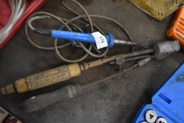 *Two Handheld Soldering Irons and a 240v Soldering Irons