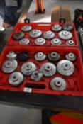 *Assorted 3/8” Drive Oil Filter Removing Sockets