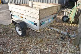 *Streetwize Camel Trailer SWTT85 Single Axle Trailer on 12” Wheels, Max Gross 750kg,