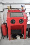 *Cabinet Sand Blaster 350 Sand Blasting Machine Model: XHSBC350, Including Extractor Chamber (No