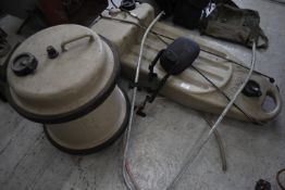 *Caravan Wastewater Tank, and an Extended Mirror