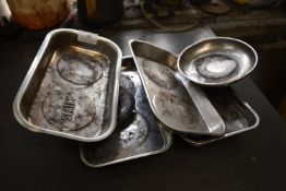 *Five Assorted Magnetic Catch Trays