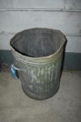 *Galvanised Bin