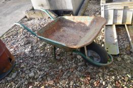 *Wheelbarrow with Pneumatic Tyre