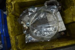 *Two Tubs of Assorted Clips, Wires, Calliper, etc.