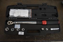 *Fourobber Left & Righthand 3/8” Drive Torque Wrench Kit