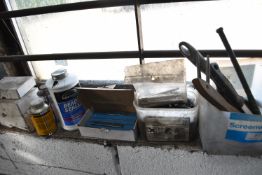 *Contents of Windowsill to Include Tyre Valves, Wheel Weights, etc.