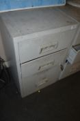 *Three Drawer Cabinet with Keys 40x40cm x 67cm tall