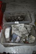 *Tub of Shims and Washers, and a Tub of Copper Washers