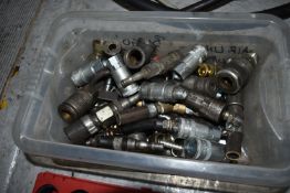 *Box of Various Air Line Fixtures and Fittings