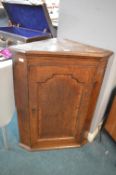 Georgian Oak Corner Cupboard