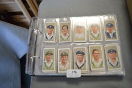 Album of Cigarette and Trade Cards