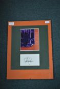 Signed Steve McQueen Framed Artwork 