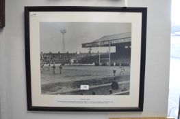Signed Framed Hull FC Rugby Photograph “The Winning Kick”